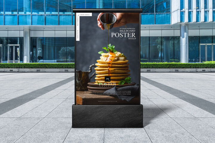 Outdoor Promo Billboard – Free Mockup