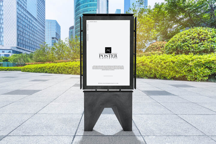 Outdoor Billboard Poster – Free Mockup