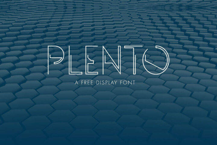 Plento – Free Futuristic Font