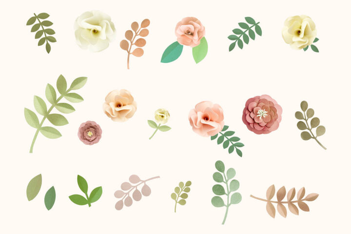 Papercraft Roses – Free Images