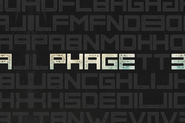 Phage – Free Font