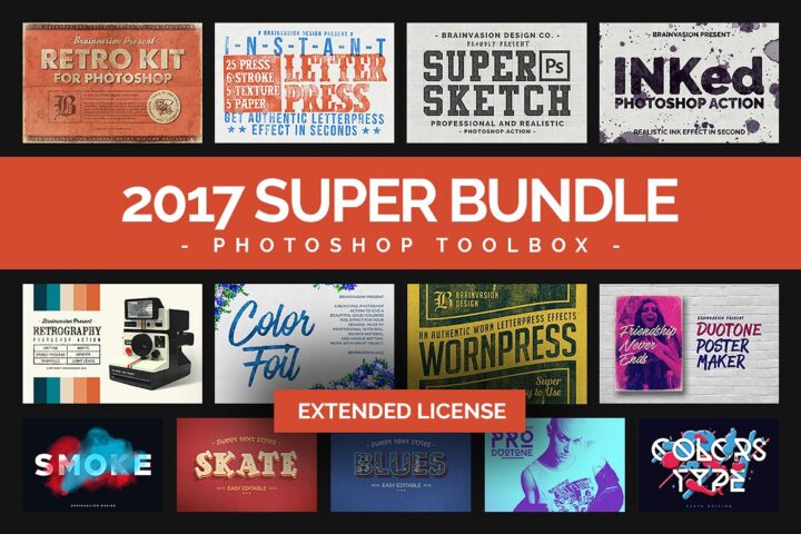 Photoshop Graphics Super Bundle