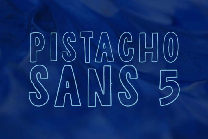 Pistacho Sans 5 – Free Font