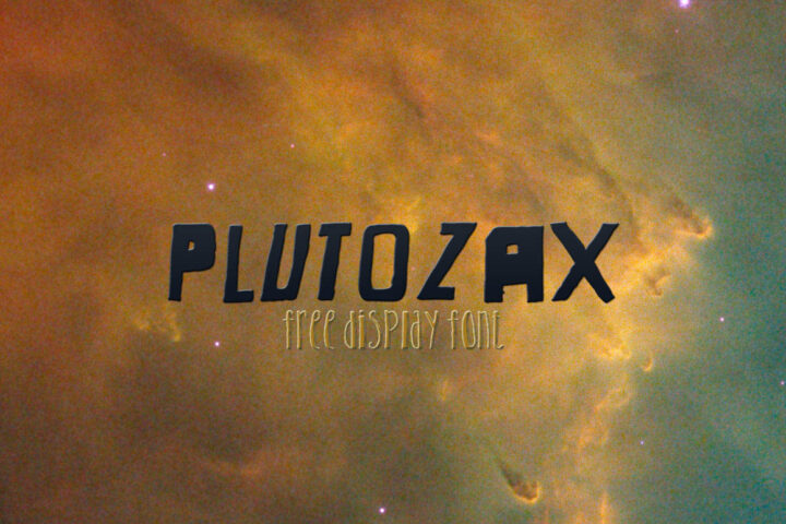 Plutozax – Free Font