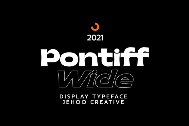 Pontiff Wide – Free Font