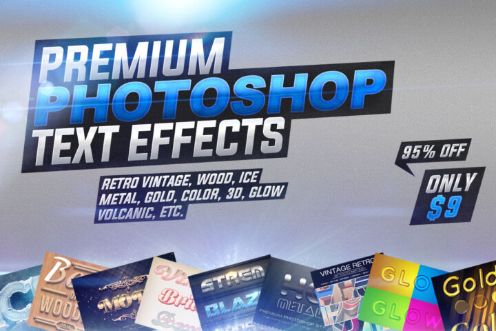Premium Photoshop Text Effects
