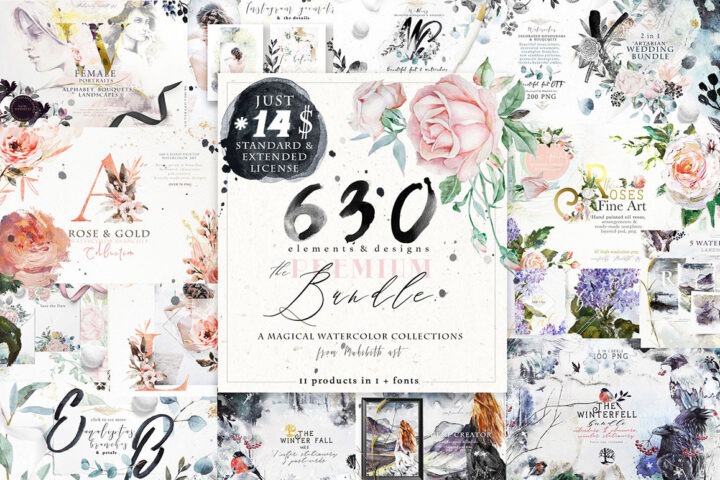 Premium Bundle – 630 Elements