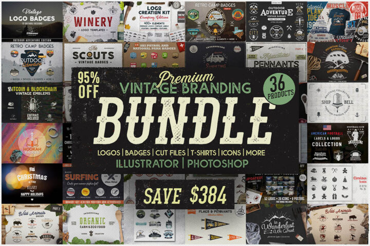 Premium Vintage Branding Bundle