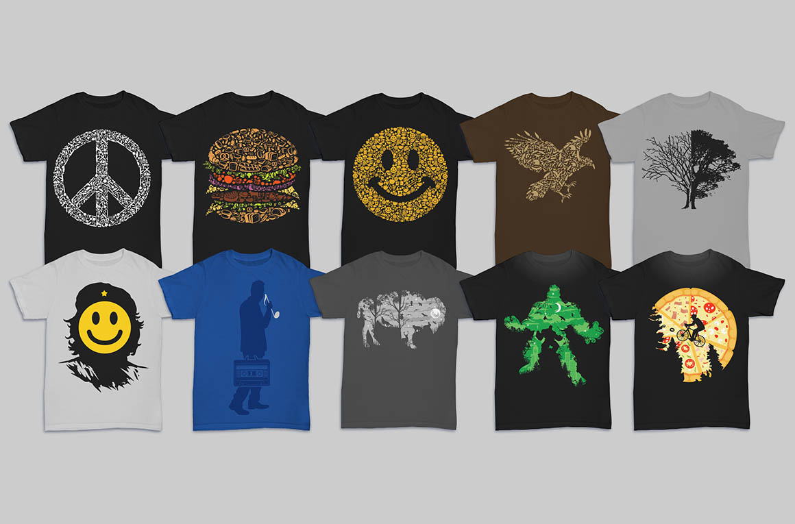 100 Creative T-shirt Designs - Dealjumbo