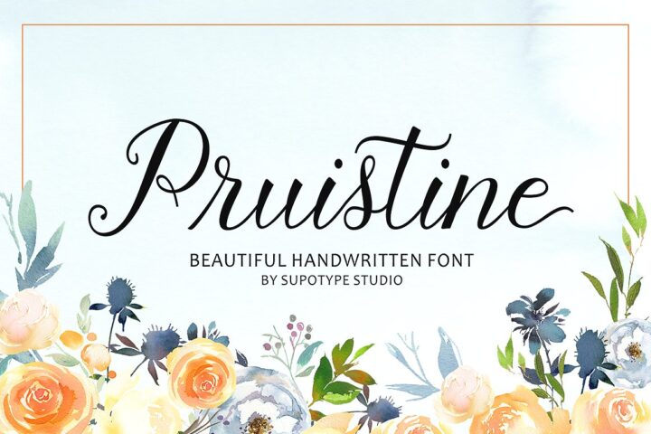 Pruistine Script – Free Font