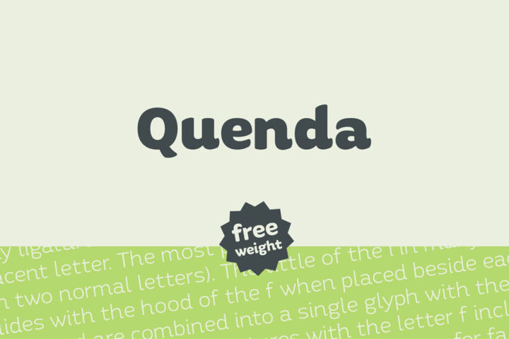 Quenda Medium – Free Font