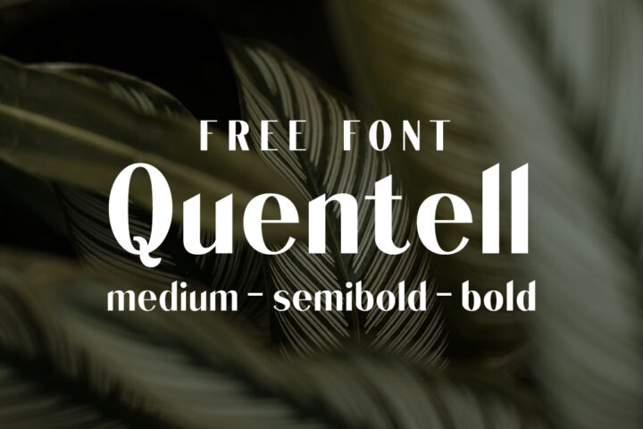 Quentell CF – Free Font