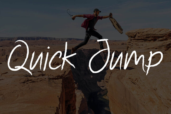 Quick Jump – Free Font