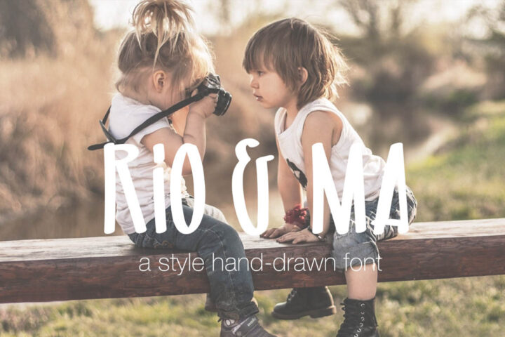 RIO & MA – Free Font