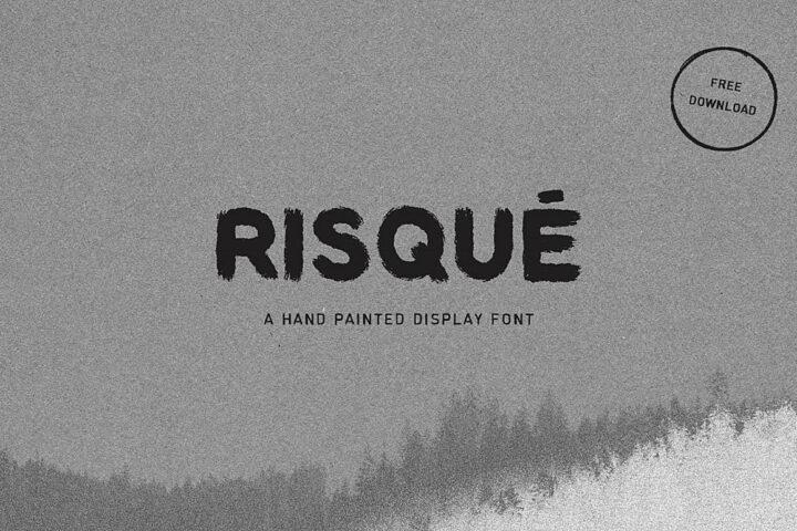 Risque – Free Font