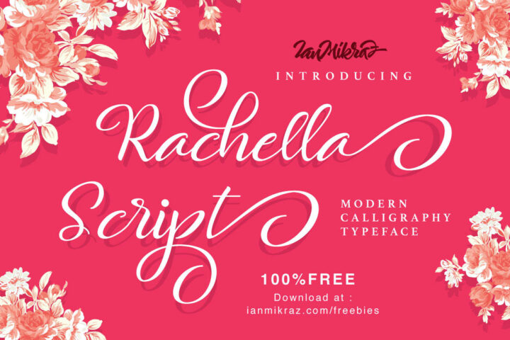 Rachella – Free Script Font