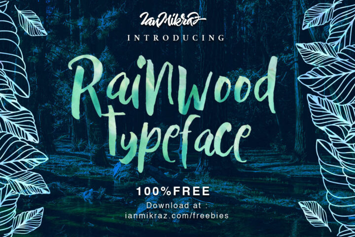 Rainwood – Free Font