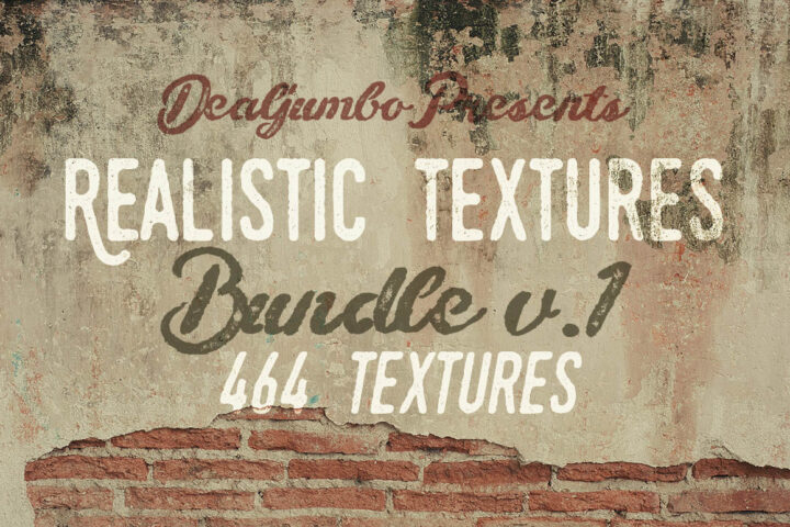Realistic Textures Bundle v.1 – 464 Textures