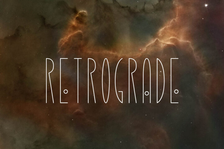 Retrograde – Free Handdrawn Font