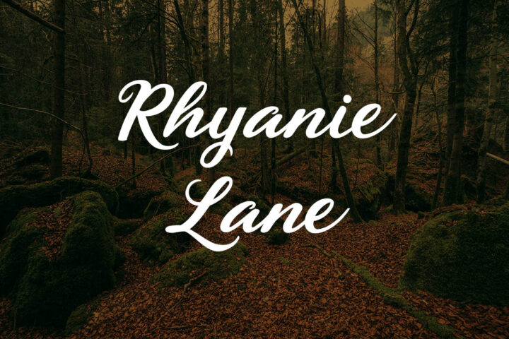 Rhyanie Lane – Free Font
