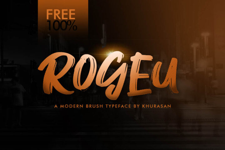 Rogeu Brush – Free Font