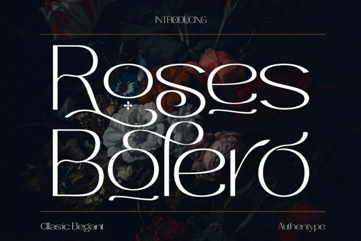 Roses Bolero – Free Font