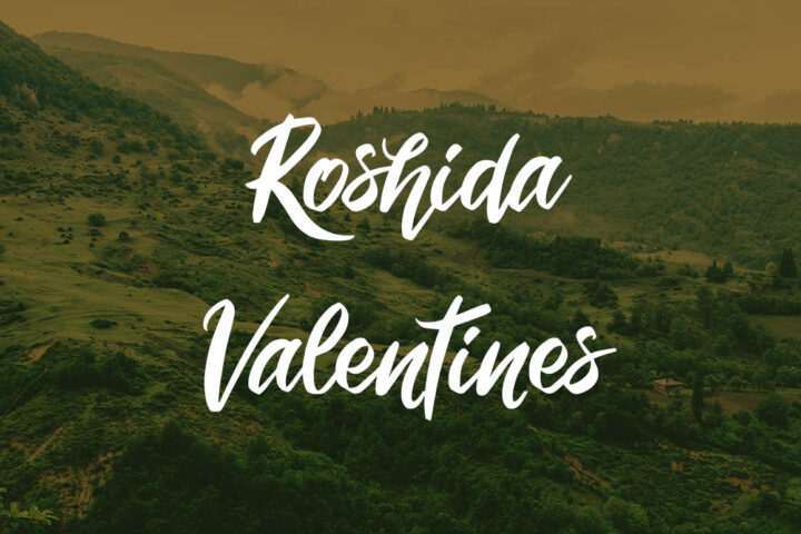 Roshida Valentines – Free Font