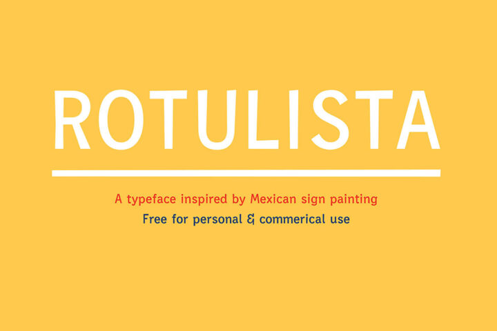 Rotulista – Free Font