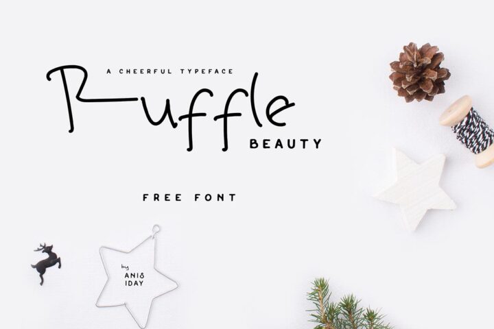 Ruffle Beauty – Free Font