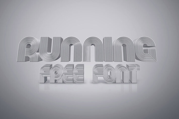 Running – Free Font