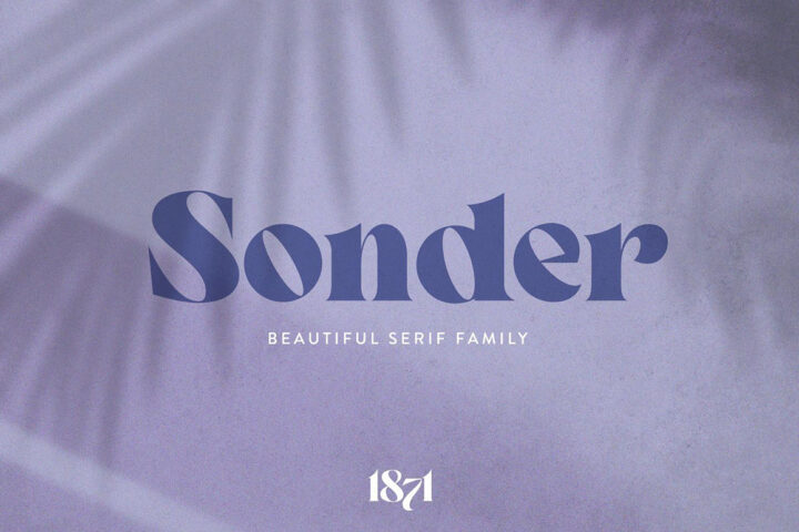 Sonder Regular – Free Font