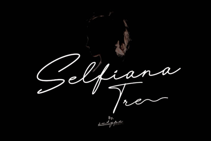 Selfiana Tre Script – Free Font