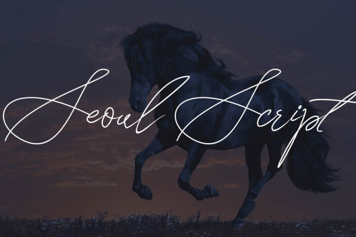 Seoul Script – Free Font