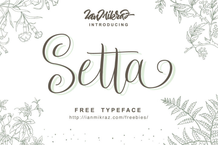 Setta Script – Free Font