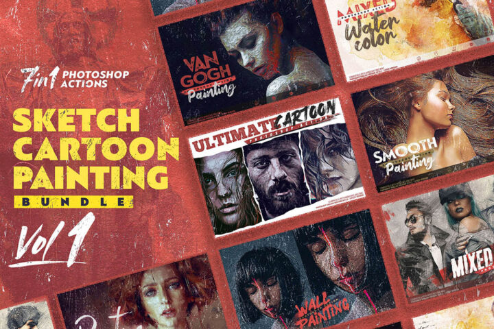 Sketch – Cartoon & Painting Bundle 1