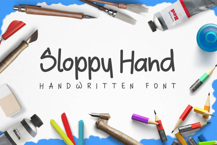 Sloppy Hand – Free Font