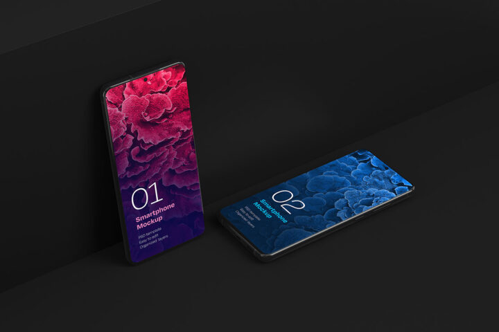 Dark Samsung Galaxy – Free Mockup