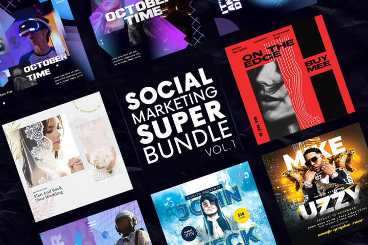 Social Marketing Super Bundle v.1