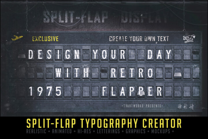 Split-Flap Typography Creator