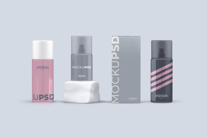Spray Bottle – Free Mockup