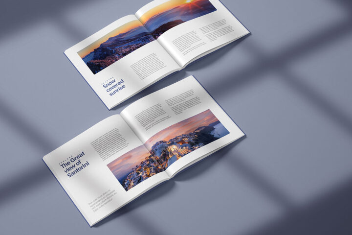 Square Catalogue – Free Mockup