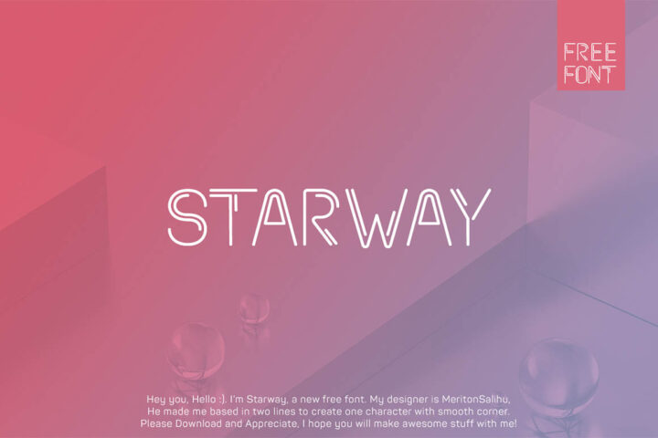 Starway – Free Font