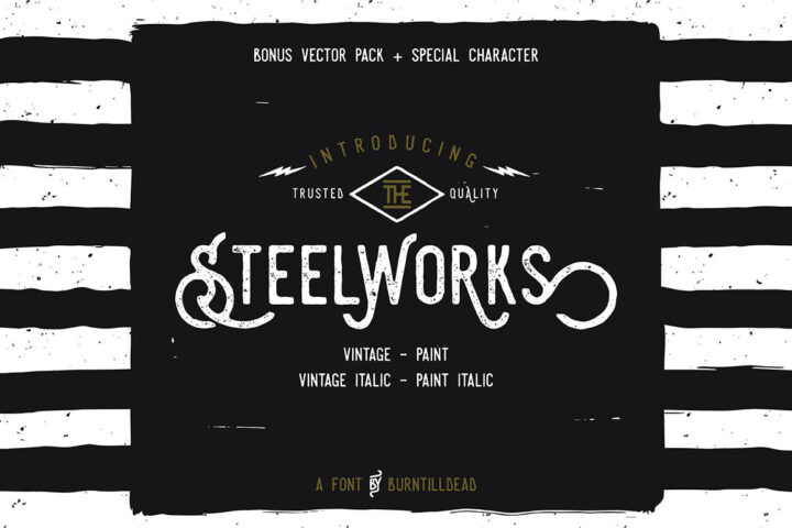 Steelworks – Free Font