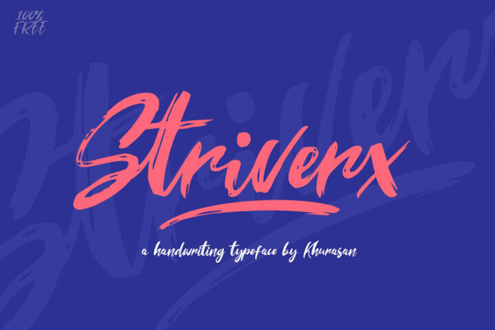 Striverx – Free Font