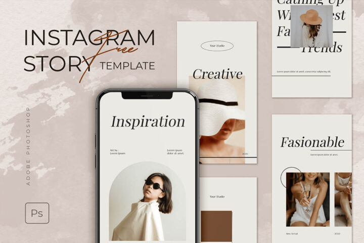 Free Stylish Instagram Story Template