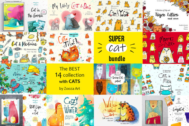 Super Cat Bundle – 14 Sets