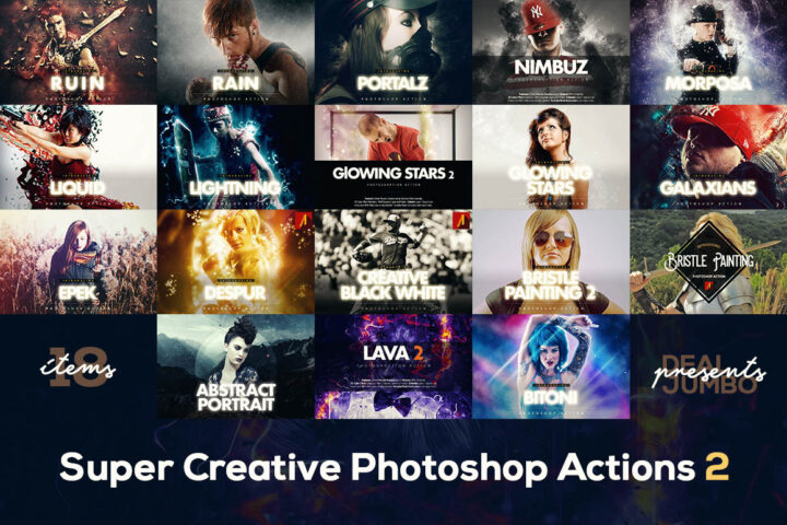 Super Creative Photoshop Actions 2