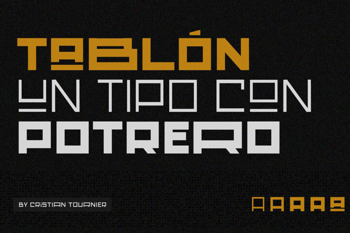 Tablon Rostype – Free Font