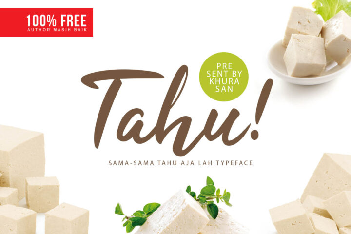 Tahu Script – Free Font