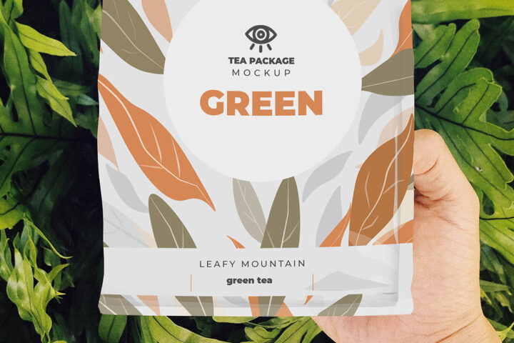 Tea Package – Free Mockup